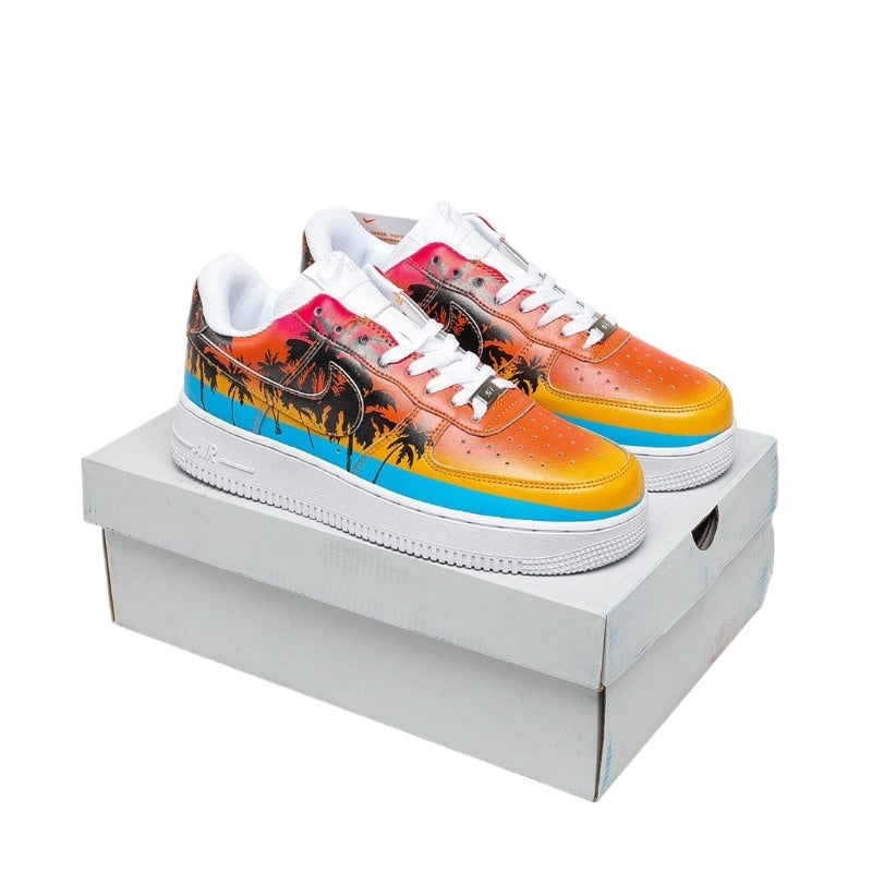 AF1 熱帶黃昏沙灘