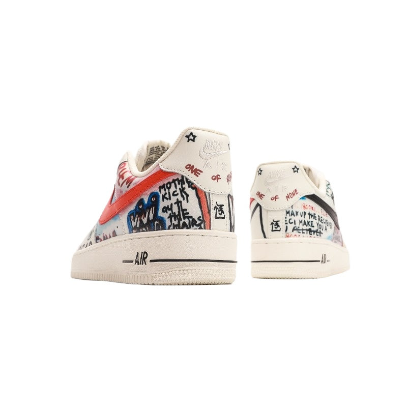 AF1 白彩夏威夷塗鴉