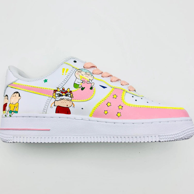 AF1 蠟筆小新系列粉色