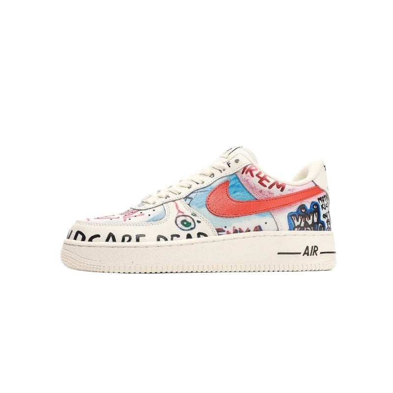 AF1 白彩夏威夷塗鴉