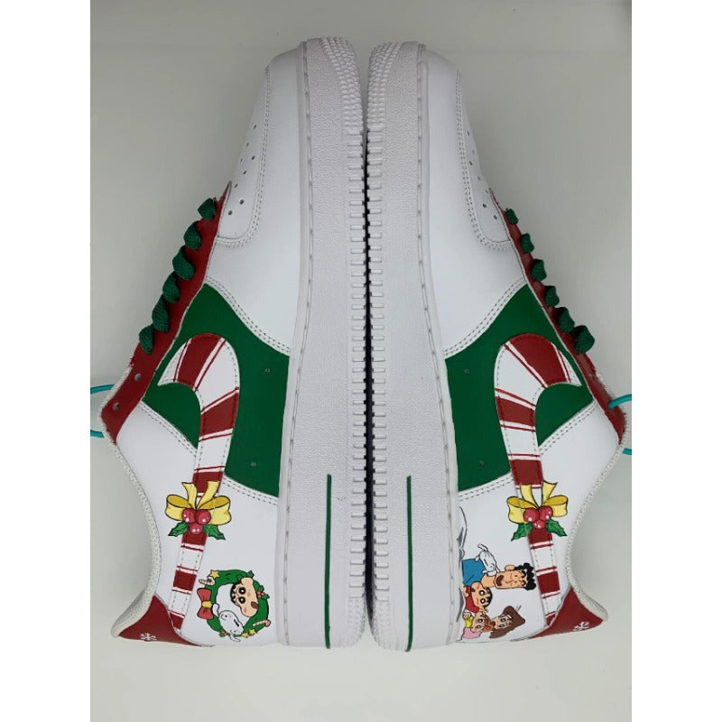 AF1 蠟筆小新系列 聖誕款
