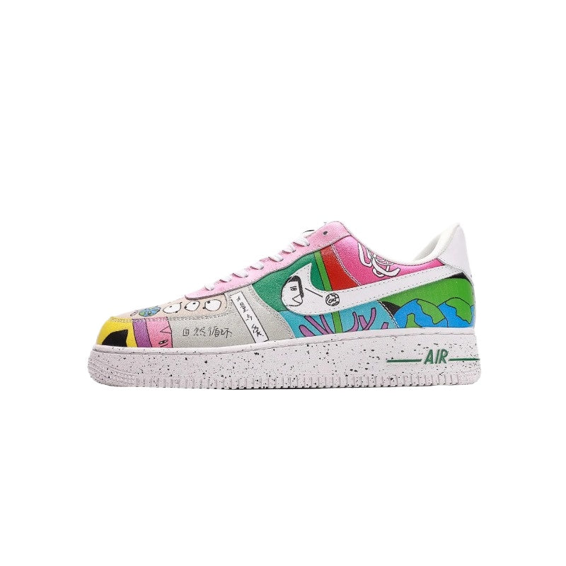 AF1漢字/地球/人物插畫拼圖
