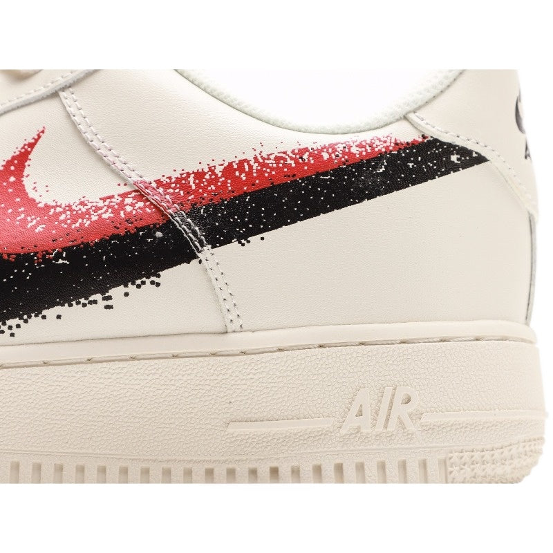 AF1 黑紅塗鴉雙勾