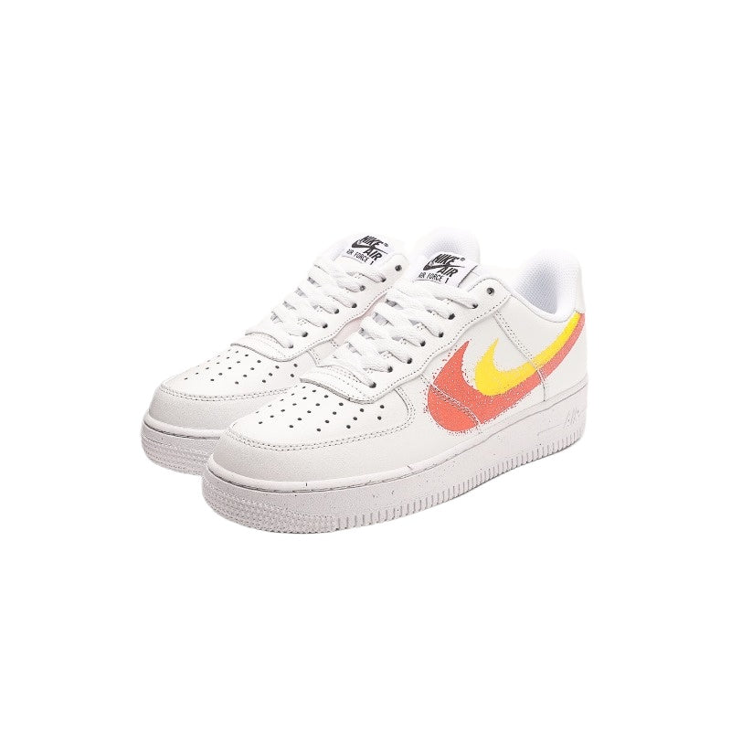 AF1 橙黃雙鉤塗鴉