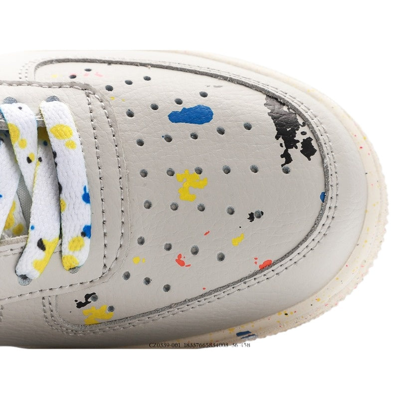 AF1 點染裂紋鞋標