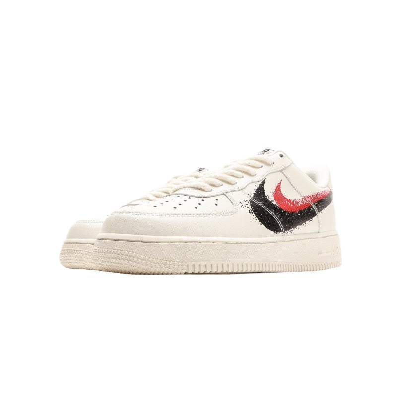 AF1 黑紅塗鴉雙勾