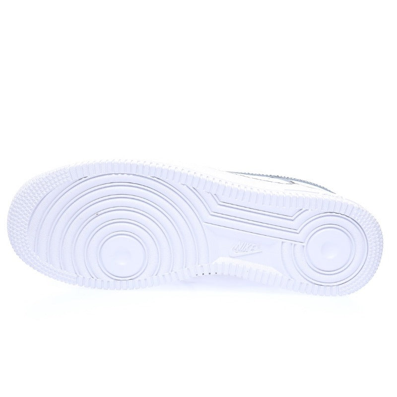 AF1 2D塗鴉白黑