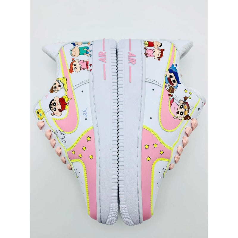 AF1 蠟筆小新系列粉色