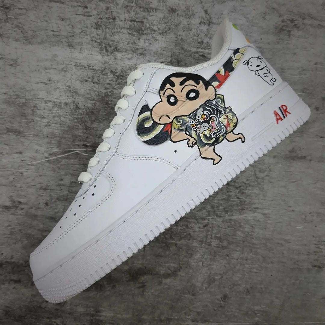 AF1 蠟筆小新系列 紋身