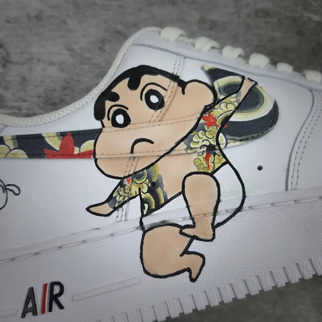 AF1 蠟筆小新系列 紋身