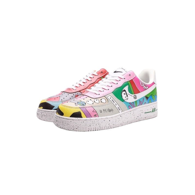 AF1漢字/地球/人物插畫拼圖