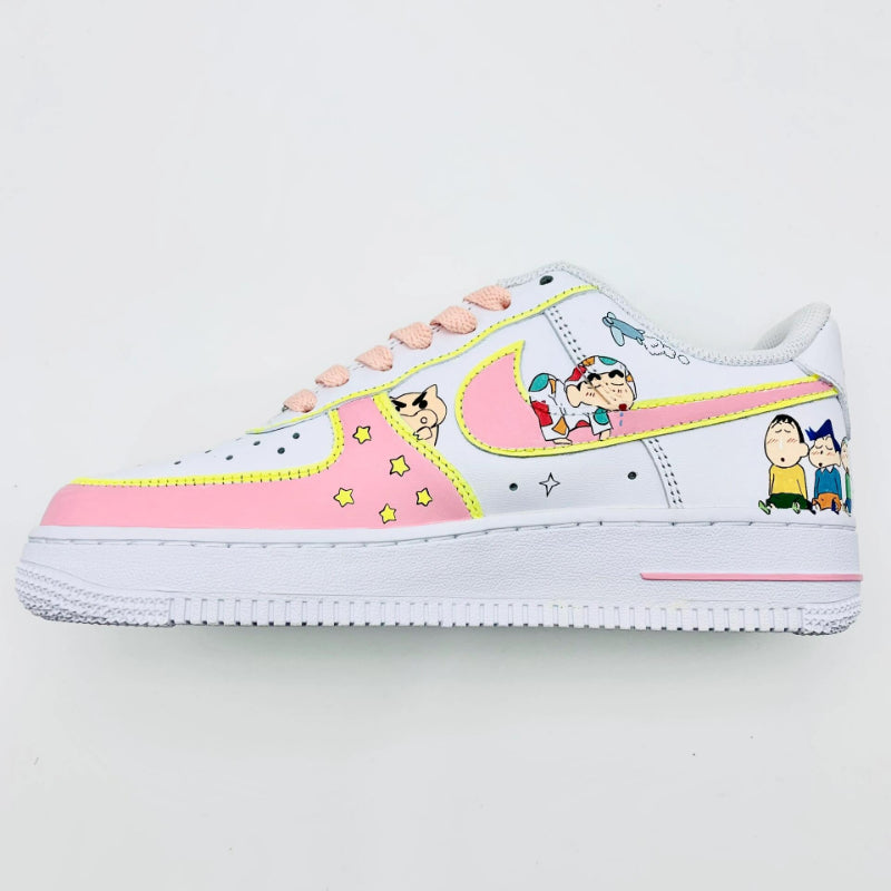AF1 蠟筆小新系列粉色