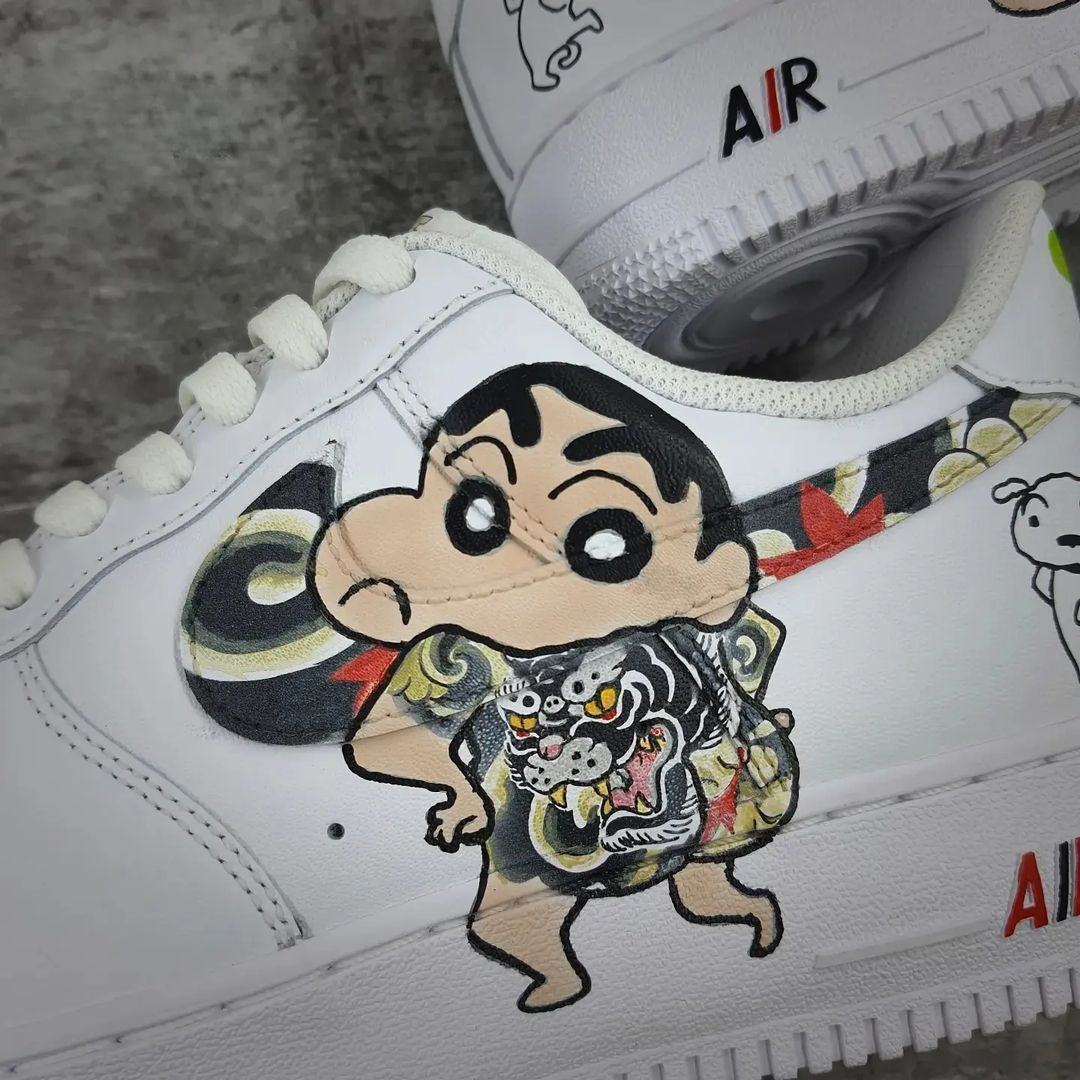 AF1 蠟筆小新系列 紋身