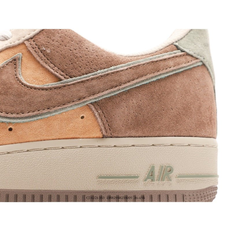 AF1 熱狗黃棕麂皮