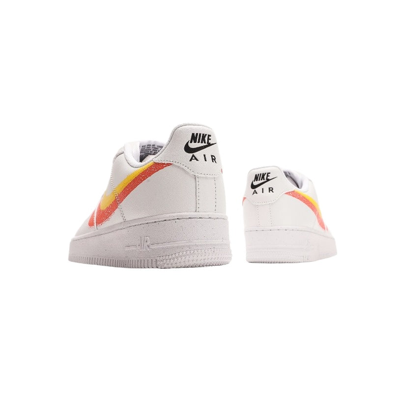 AF1 橙黃雙鉤塗鴉