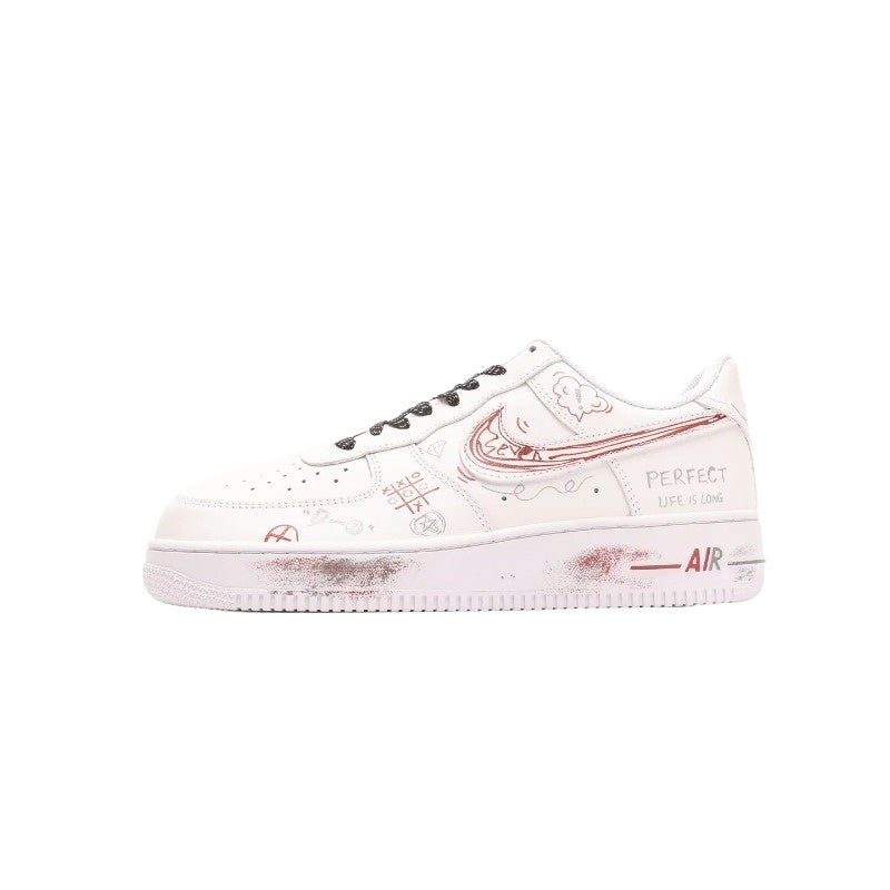 AF1 玫瑰金塗鴉2D