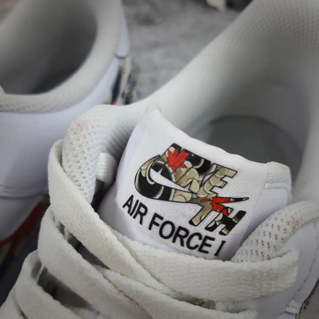 AF1 蠟筆小新系列 紋身