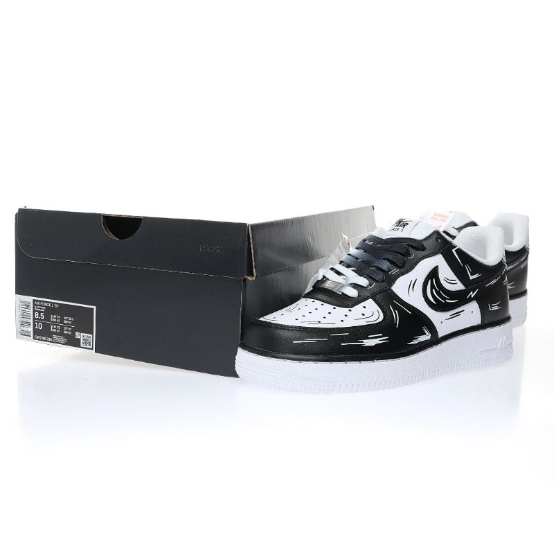 AF1 2D塗鴉黑白