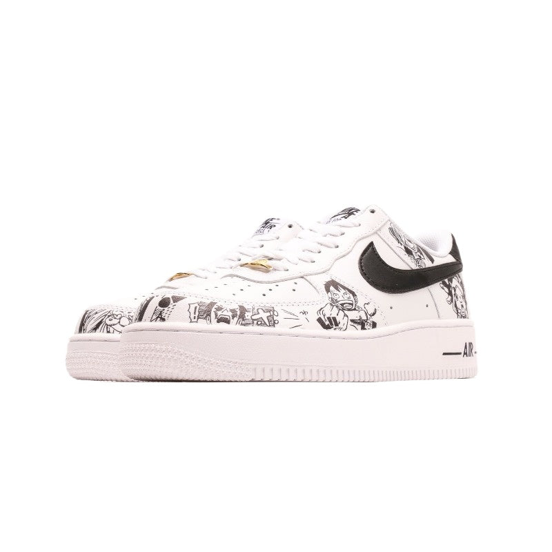 AF1 定製海賊王塗鴉黑白