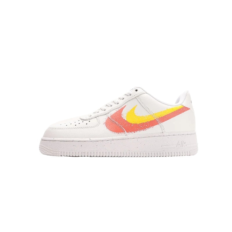AF1 橙黃雙鉤塗鴉