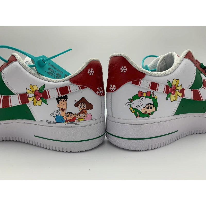 AF1 蠟筆小新系列 聖誕款