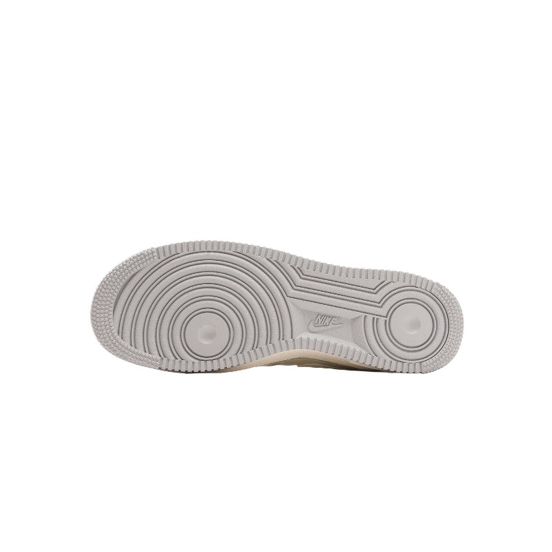 AF1 公尺灰銀簽名塗鴉
